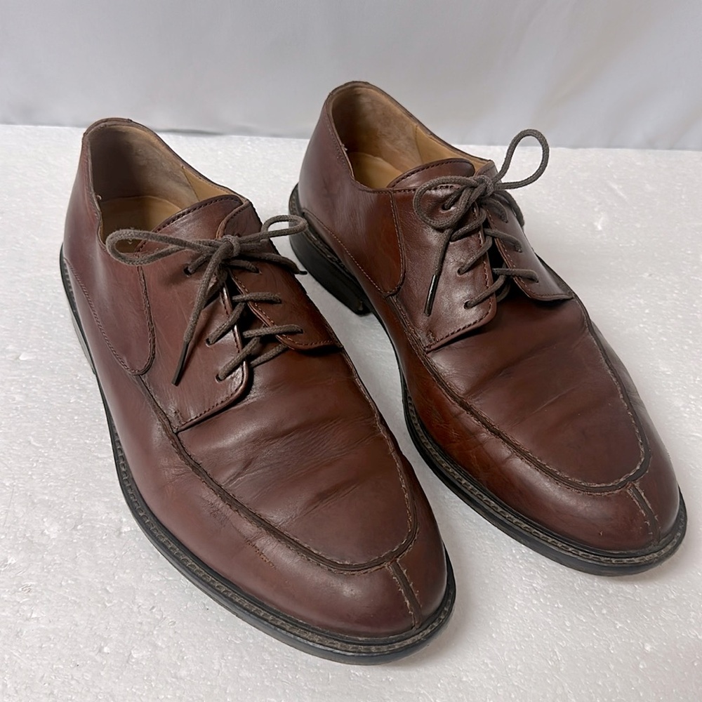 Johnston & Murphy | Brown‎ Leather Dress Shoes  Men's Size 9 lace up (4000)